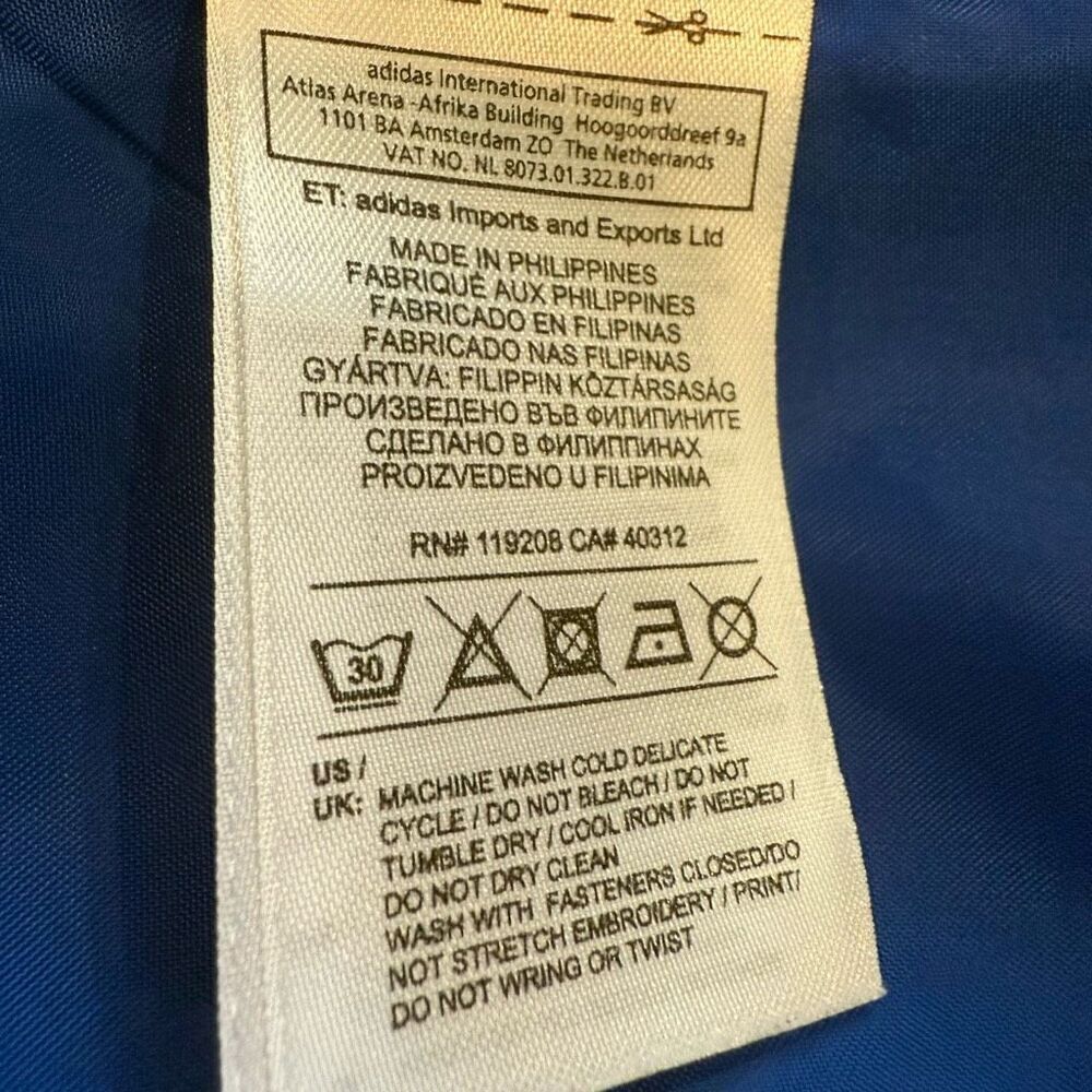 Adidas NBA Golden State Warriors Satin Jacket Size L - Picture 4 of 5